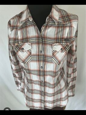 Harley-Davidson Women's Plaid Button-Down Shirt